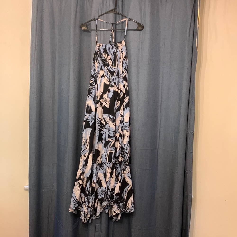 Free People halter style maxi sundress